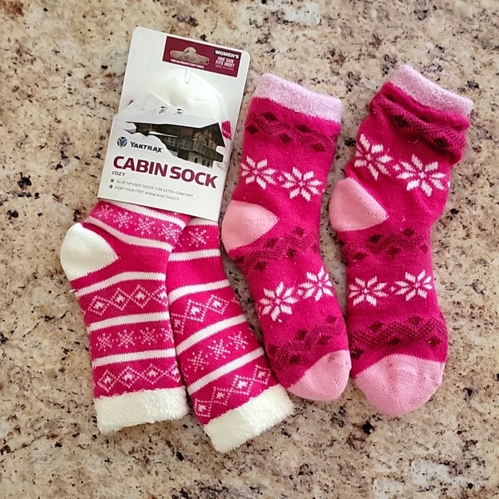 Yaktrax cabin socks